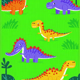Bright Multi Color Dino Adventure Style(Green)