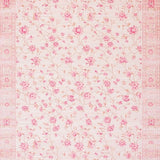 Ultra Soft Area Rug, Non Slip, Stain Resistant, Washable Area Rugs for Living Room, Bedroom, Luxe Contemporary Curved Shapes(Pink)