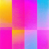 Ultra Soft Area Rug, Non Slip, Stain Resistant, Washable Area Rugs for Living Room, Bedroom, Whimsical Rainbow Abstract Design(Yellow)