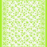 Ultra Soft Area Rug, Non Slip, Stain Resistant, Washable Area Rugs for Living Room, Bedroom, Playful Petal Design(White)