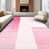 Ultra Soft Area Rug, Non Slip, Stain Resistant, Washable Area Rugs for Living Room, Bedroom, Soft Pastel Gradient Aesthetic(Pink)