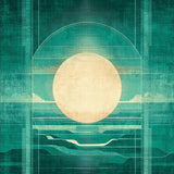 Trendy Abstract Flow(Green)