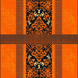 Ultra Soft Area Rug, Non Slip, Stain Resistant, Washable Area Rugs for Living Room, Bedroom, Bold Contemporary Textile Art(Orange)