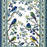 Whimsical Feathered Theme with Branches(White)
