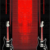 Eclectic Contemporary Music Motif(Red)