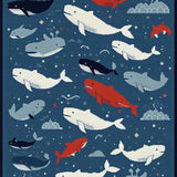 Dynamic Nautical Scene Artwork(Blue)