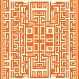 Ultra Soft Area Rug, Non Slip, Stain Resistant, Washable Area Rugs for Living Room, Bedroom, Sophisticated Soft Cream Trellis Style(Orange)