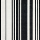 Ultra Soft Area Rug, Non Slip, Stain Resistant, Washable Area Rugs for Living Room, Bedroom, Modern Black White Stripe Rug Geometric Patterned(Black)