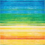 Cheerful Bright Striped Design(Blue)