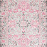 Stylish Pastel Floral Accent(Gray)