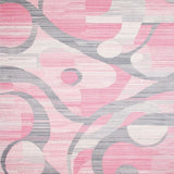 Vibrant Modern Abstract Flow(Pink)