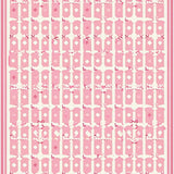 Ultra Soft Area Rug, Non Slip, Stain Resistant, Washable Area Rugs for Living Room, Bedroom, Preppy Pastel Bow Aesthetic(Pink)