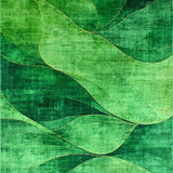 Chic Distressed Modern Color Wash(Green)