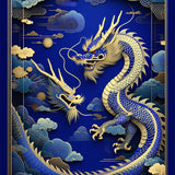 Bold Blue Toned Illustration(Blue)