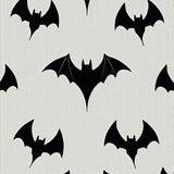 Ultra Soft Area Rug, Non Slip, Stain Resistant, Washable Area Rugs for Living Room, Bedroom, Witchy Bat Shape Bedroom Spooky Decor Mat(Black)