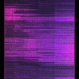 Ultra Soft Area Rug, Non Slip, Stain Resistant, Washable Area Rugs for Living Room, Bedroom, Contemporary Cool Geometric Aesthetic(Purple)