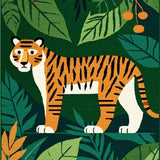 Brightly Colored Jungle Adventure Theme(Green)
