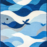 Joyful Marine Friends Art Concept(Blue)