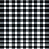 Sophisticated Black and White Tiled Look(Black)