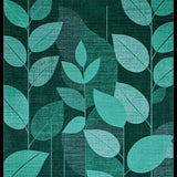 Contemporary Abstract with Blue Tones(Green)