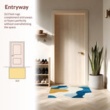 Ultra Soft Area Rug, Non Slip, Stain Resistant, Washable Area Rugs for Living Room, Bedroom, Patio Country Wynona Area(Beige)