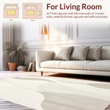 Beige with Ergonomic Cushioning and Non Slip Backing(Beige)