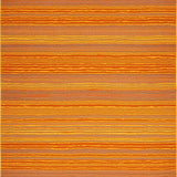 Ultra Soft Area Rug, Non Slip, Stain Resistant, Washable Area Rugs for Living Room, Bedroom, Charming Coastal Animal Motif(Orange)