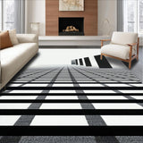 Chic Geometric Monochrome(Black)