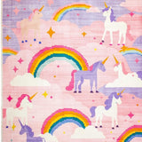 Whimsical Pastel Rainbow Swirl(Pink)