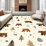 Warm Inviting Bear Graphic Style(Beige)