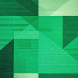 Ultra Soft Area Rug, Non Slip, Stain Resistant, Washable Area Rugs for Living Room, Bedroom, Modern Geometric Green Living Room Non-Slip Rug(Green)