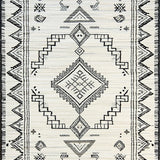 Ultra Soft Area Rug, Non Slip, Stain Resistant, Washable Area Rugs for Living Room, Bedroom, High Traffic Minimalist Wool Area Rug(White)