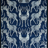 Ultra Soft Area Rug, Non Slip, Stain Resistant, Washable Area Rugs for Living Room, Bedroom, Luxe Blue Animalistic Appeal(Blue)