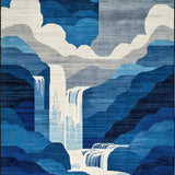 Elegant Gradual Color Transition(Blue)