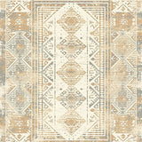 Ultra Soft Area Rug, Non Slip, Stain Resistant, Washable Area Rugs for Living Room, Bedroom, Textured Rustic Tribal Elegance(Beige)
