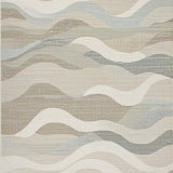 Inviting Softly Curved Geometric Style(Beige)