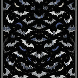 Ultra Soft Area Rug, Non Slip, Stain Resistant, Washable Area Rugs for Living Room, Bedroom, Spooky Black Halloween Decor(Black)