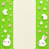 Joyful Pastel Flower Accent(Green)