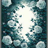 Romantic Floral Elegance(Gray)