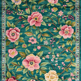 Chic Contemporary Floral Style(Green)