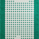 Ultra Soft Area Rug, Non Slip, Stain Resistant, Washable Area Rugs for Living Room, Bedroom, Rustic Stain Resistant Trellis Style(Green)