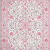 Charming Floral Medley Aesthetic(White)