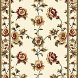 Ultra Soft Area Rug, Non Slip, Stain Resistant, Washable Area Rugs for Living Room, Bedroom, Soft Non-Slip Area Rug for Home Office Decor(Beige)