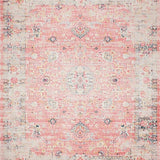 Ultra Soft Area Rug, Non Slip, Stain Resistant, Washable Area Rugs for Living Room, Bedroom, Artistic Abstract Floral Fusion(Pink)