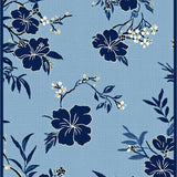 Vibrant Tropical Motif Runner(Blue)