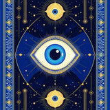 Cozy Earth Tones Protection Mat(Blue)