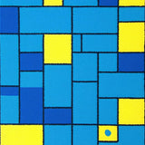 Engaging Pastel Alphabet and Shape Display(Blue)