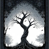 Elegant Monochrome Nature(Gray)