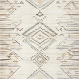 Ultra Soft Area Rug, Non Slip, Stain Resistant, Washable Area Rugs for Living Room, Bedroom, Elegant Earthy Tiled Aesthetic(Beige)