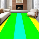 Ultra Soft Area Rug, Non Slip, Stain Resistant, Washable Area Rugs for Living Room, Bedroom, Contemporary Color Pop Design(Yellow)